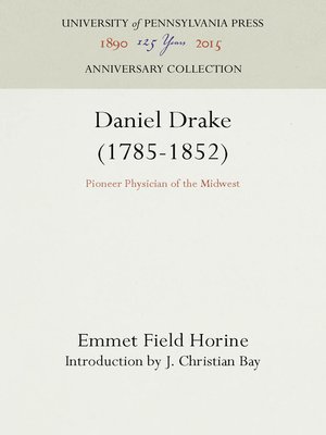 cover image of Daniel Drake (1785-1852)
